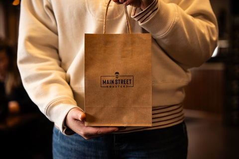 Main Street Roasters Shopping Bag