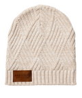 Main Street Roasters Stay Cozy Beanie Cream - Main Street Roasters