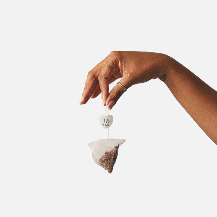 Big Heart Tea Co. - Minty White Tea Bag - Main Street Roasters