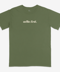 Coffee First Tee | Comfort Colors® - Main Street Roasters®