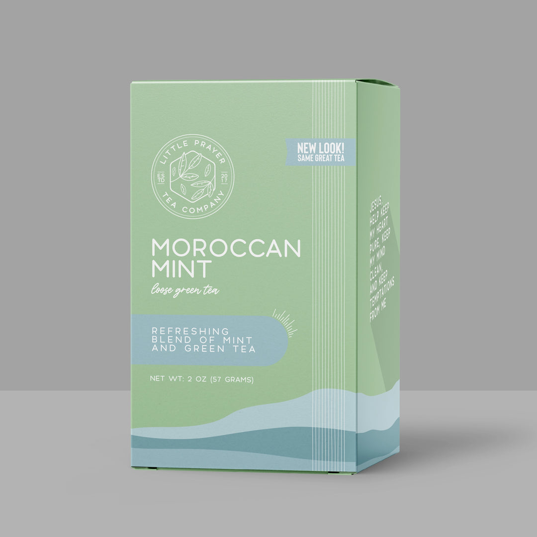 Little Prayer Tea Company - Moroccan Mint Loose Leaf Green Tea - Box - Main Street Roasters