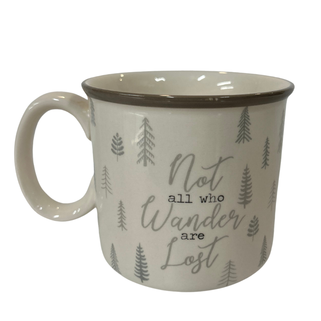 Not All Who Wander Are Lost Mug- Main Street Roasters