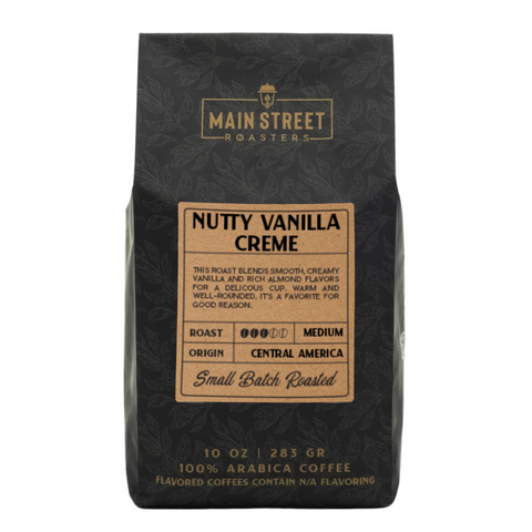 Nutty Vanilla Creme Flavored Coffee WHS - Main Street Roasters®