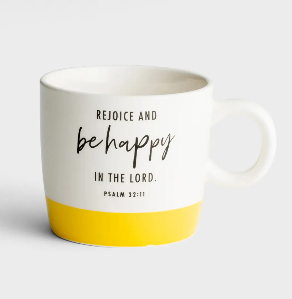 Oh Happy Day! Ceramic Mug - Front - Main Street Roasters