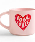 Pink Book Lover Ceramic Mug