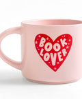 Pink Book Lover Ceramic Mug
