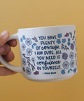 Pippi Post - Plenty of Courage Wizard of Oz Ceramic Mug - Main Street Roasters®