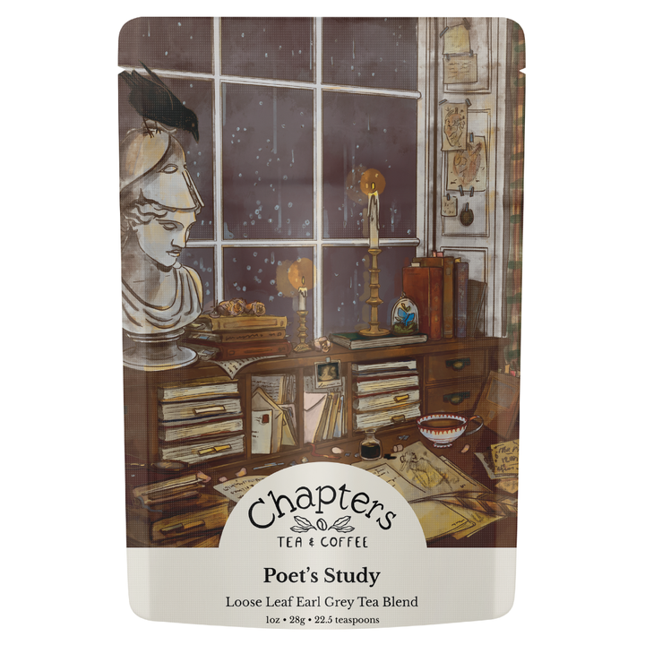 Poet's Study | Chapters Tea 1 oz Front - Main Street Roasters