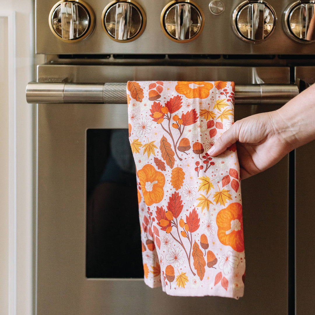 Pumpkin Patch Tea Towel - Main Street Roasters