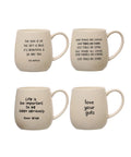Quoted Stoneware Mugs Collection - Main Street Roasters