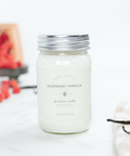 Raspberry Vanilla Candle by Antique Candle Co. - 16 oz w/ Lid