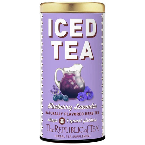 Republic of Tea Blueberry Lavender Tea Tin