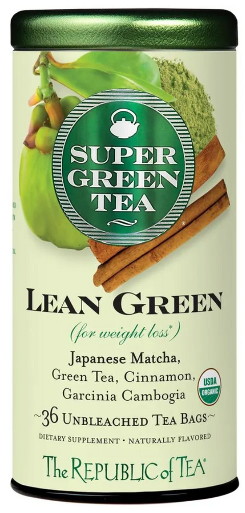 Republic Of Tea Organic Lean Green SuperGreen Tea