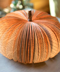 Rustic Book Pumpkin