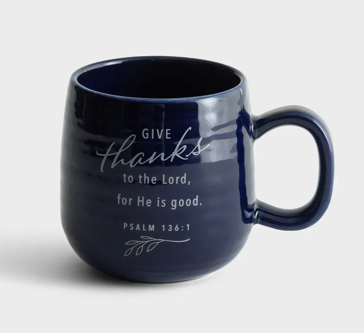 Grateful Thankful Blessed Ceramic Mug - Main Street Roasters