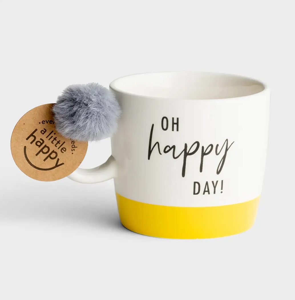 Oh Happy Day! Ceramic Mug - Main Street Roasters
