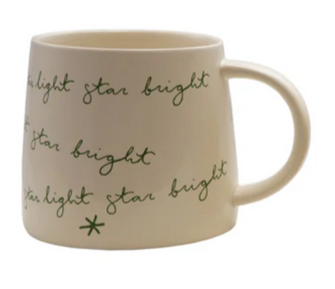 Holiday Saying Stoneware Mug | 16 oz.
