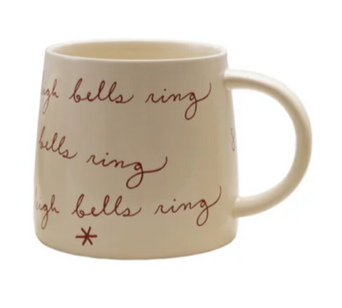 Holiday Saying Stoneware Mug | 16 oz.