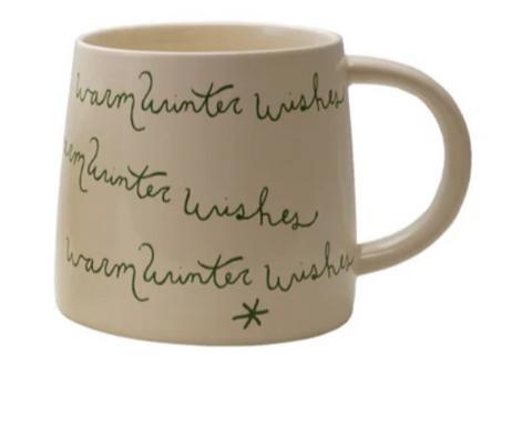 Holiday Saying Stoneware Mug | 16 oz.