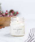 Spiced Cranberry Candle by Antique Candle Co - 8oz