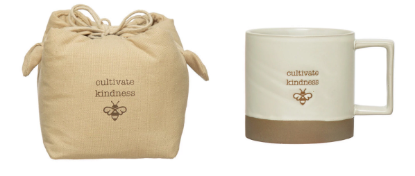 Spring Stoneware Mug - Cultivate Kindness - Main Street Roasters