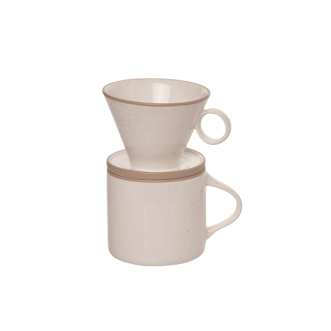 Stoneware Pour Over Coffee Mug Set - Main Street Roasters