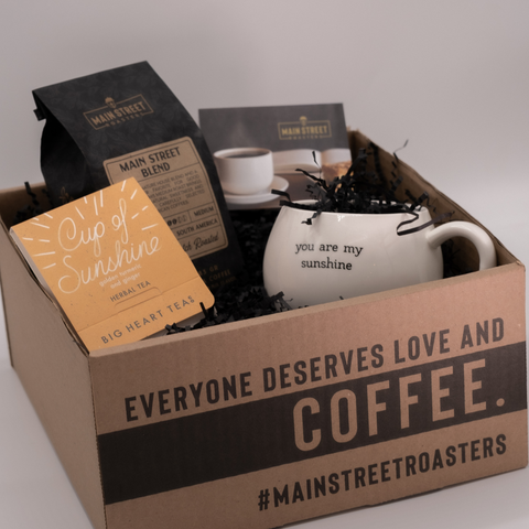 Cup of Sunshine Coffee and Tea Gift Box | No 8 - Main Street Roasters®