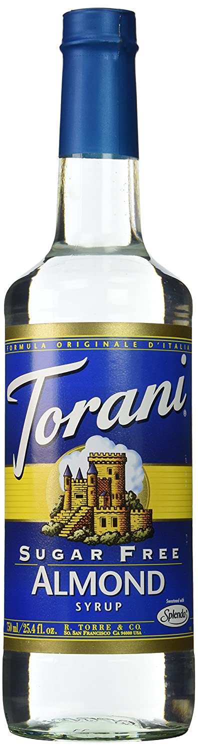 Torani Syrups | 750ml - Sugar Free Almond - Main Street Roasters