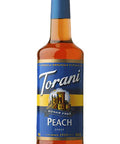 Torani Syrups | 750ml - Sugar Free Peach - Main Street Roasters