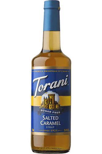 Torani Syrups | 750ml - Sugar Free Salted Caramel - Main Street Roasters