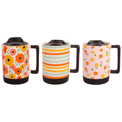 Travel Mugs - Floral Prints