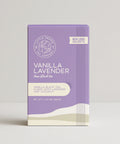 Little Prayer Tea Company Vanilla Lavender tea package on a light gray background
