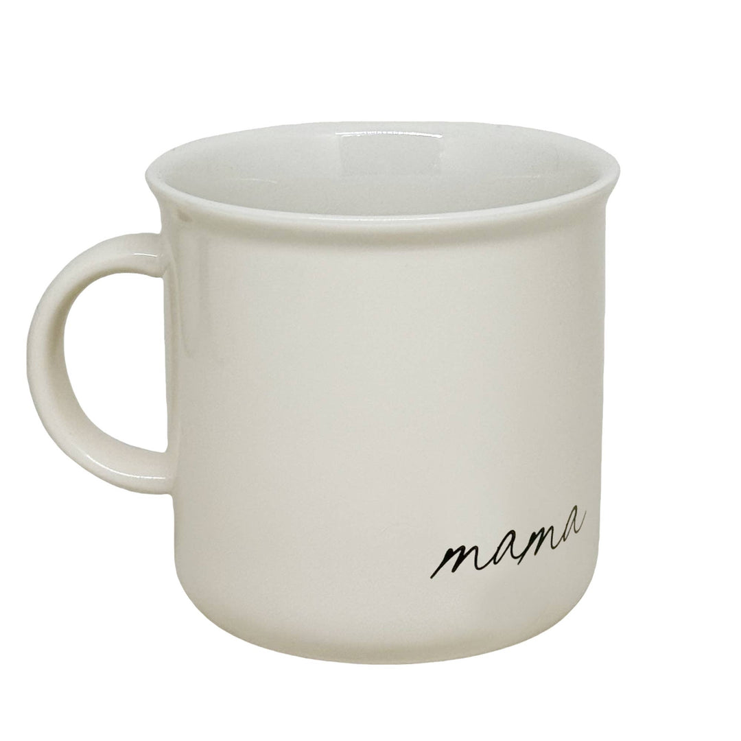 White Mama Campfire Mug - Back
