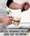 Powerful Twister Milk Frother - Ergonomic | Zulay Kitchen - Main Street Roasters