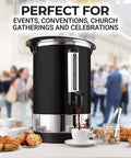 100 Cup Commercial Coffee Urn | Zulay Kitchen - Main Street Roasters