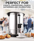 50 Cup Commercial Coffee Urn | Zulay Kitchen - Main Street Roasters