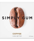 Simply Gum - Coffee Chewing Gum- Natural + Plastic-Free | 12 Pack - Main Street Roasters®