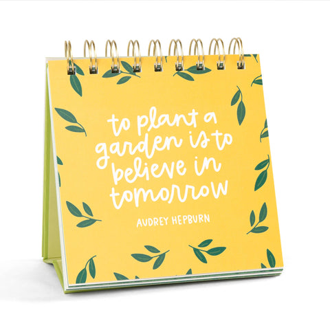 Pippi Post - 52 Weeks of Plant Quotes Desk Flip Calendar - Main Street Roasters®