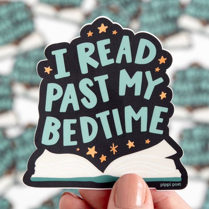 Bedtime Reader Sticker - Main Street Roasters