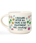 Reading Pride and Prejudice Ceramic Mug - Main Street Roasters®