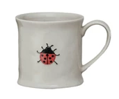 Animal/Fruit Embossed Mug - Ladybug