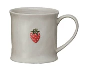 Animal/Fruit Embossed Mug - Strawberry