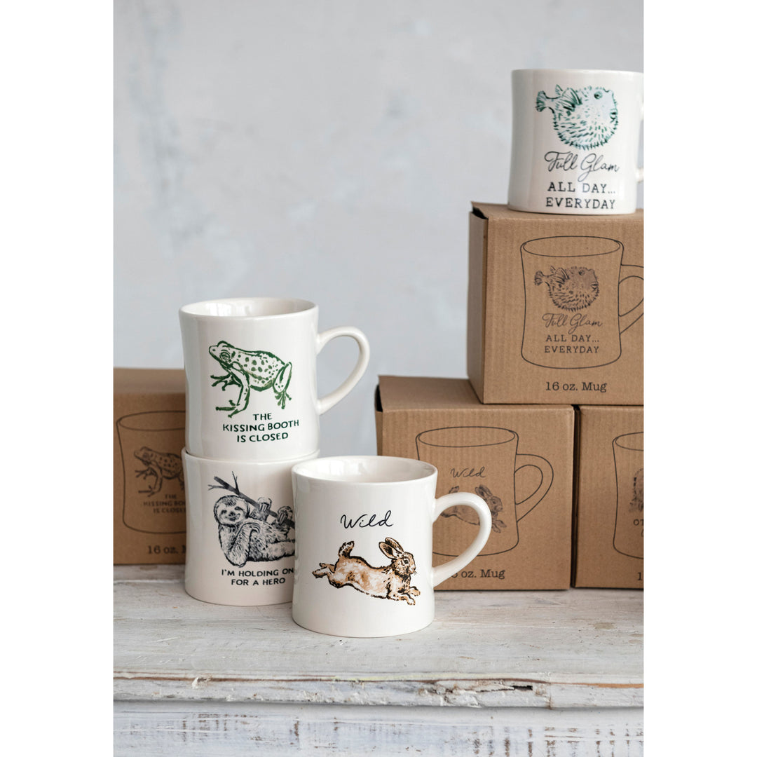 Animal & Saying Mug Collection