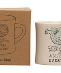 Animal & Saying Mug - Blowfish - Full Glam