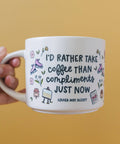 I'd Rather Take Coffee Little Women Ceramic Mug - Main Street Roasters®