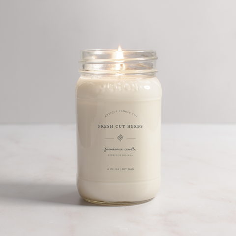 Antique Candle Co.® - Fresh Cut Herbs 16 oz candle - Main Street Roasters®
