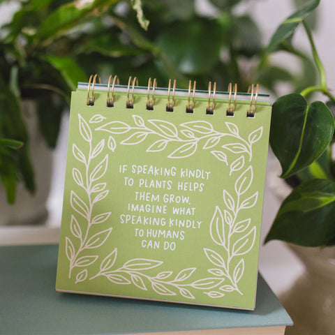 Pippi Post - 52 Weeks of Plant Quotes Desk Flip Calendar - Main Street Roasters®