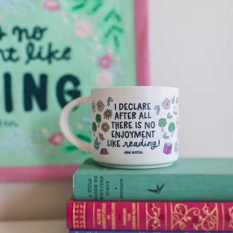 Reading Pride and Prejudice Ceramic Mug - Main Street Roasters®