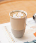 Nova Ceramics Travel Mugs - Mist Ceramic Mug – 12oz Reusable Travel Coffee Cup - Main Street Roasters®