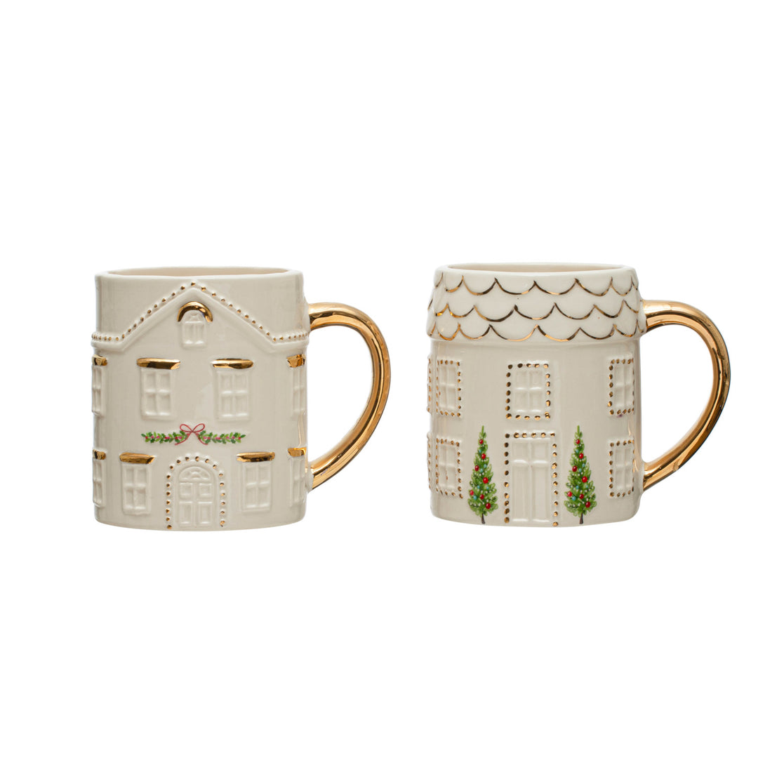 Christmas House Mug - Main Street Roasters